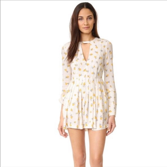 Free People Dresses & Skirts - NWT FREE PEOPLE / TEAGAN MINI LONG SLEEVE DRESS